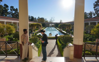 Getty Villa Museum, Pacific Palisades, California, USA