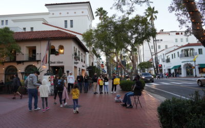 Santa Barbara Downtown, California, USA