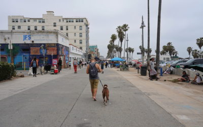 Venice Beach in 2018, California, USA