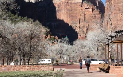 Zion Canyon from Nevada, Arizona, and Utah Trip