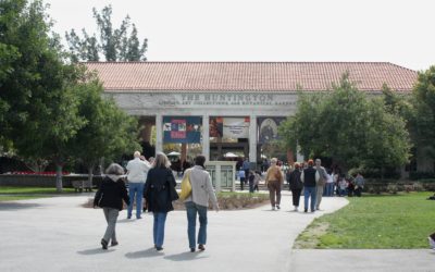 Huntington Library Garden in 2009, Pasadena, California, USA