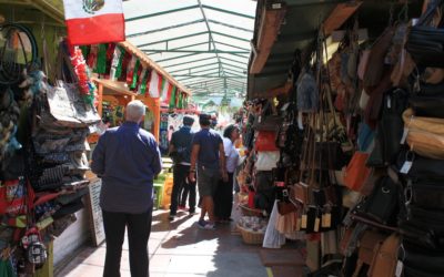 Olvera Street, Downtown Los Angeles, California, USA