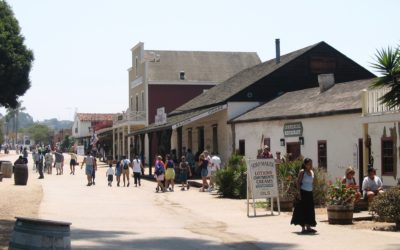 San Diego Historic Old Town and Torrey Pines State Reserve, San Diego, California, USA