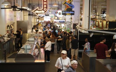 Grand Central Market, Downtown Los Angeles, California, USA
