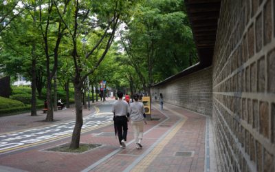 Deoksugung, Deoksugung Doldam-gil, and JeongDong-gil, Seoul, South Korea