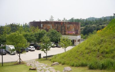 Oil Tank Culture Park, Sky Park, and MBC Sangam Buildings in Seoul