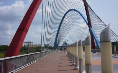 Daejeon City, Daedong Sky Park, Modern History Exhibition Hall, and Hanbat Arboretum, South Korea