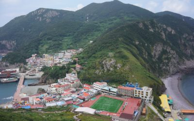 Hongdo Island in Sinan, South Korea