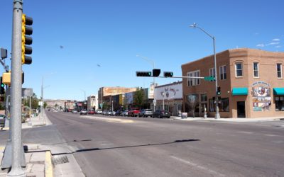 Gallup Downtown and Residence Area, New Mexico, USA