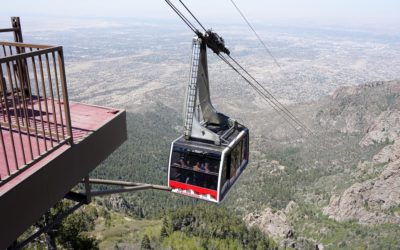 Sandia Peak Tramway, Albuquerque, New Mexico, USA