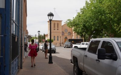 Town of Mesilla, Las Cruces, New Mexico, USA