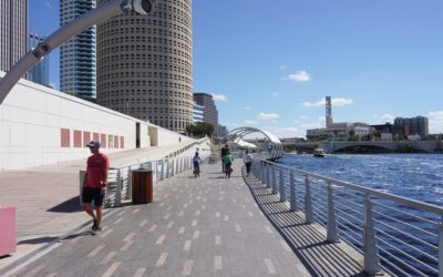 Tampa Riverwalk, Tampa, Florida, USA