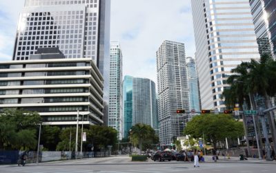 Miami Downtown Financial District, Miami, Florida, USA