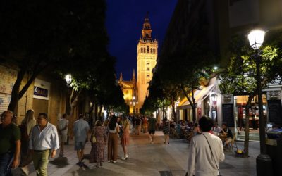 Seville at Night, Spain