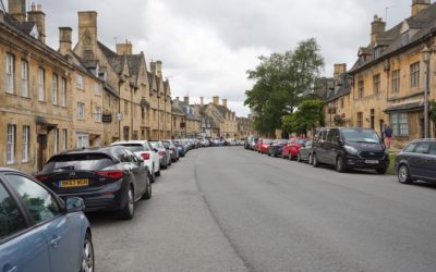 Chipping Camden in Cotswold, England