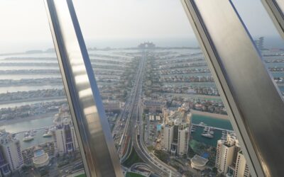 Dubai Marina and Palm Jumeirah, UAE