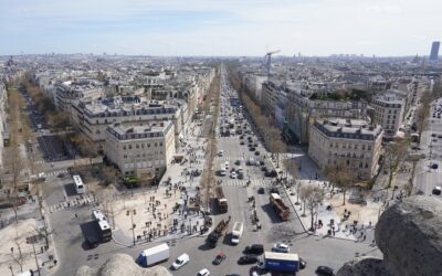 Paris Walk – Arc de Trompe, Champs-Élysées, and Opera House, France