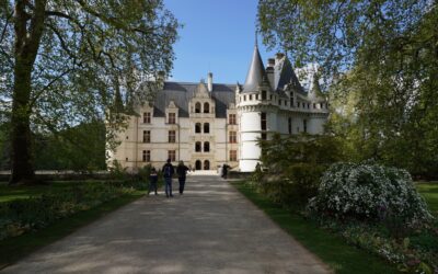 Château d’Azay-le-Rideau and Château de Villandry in France