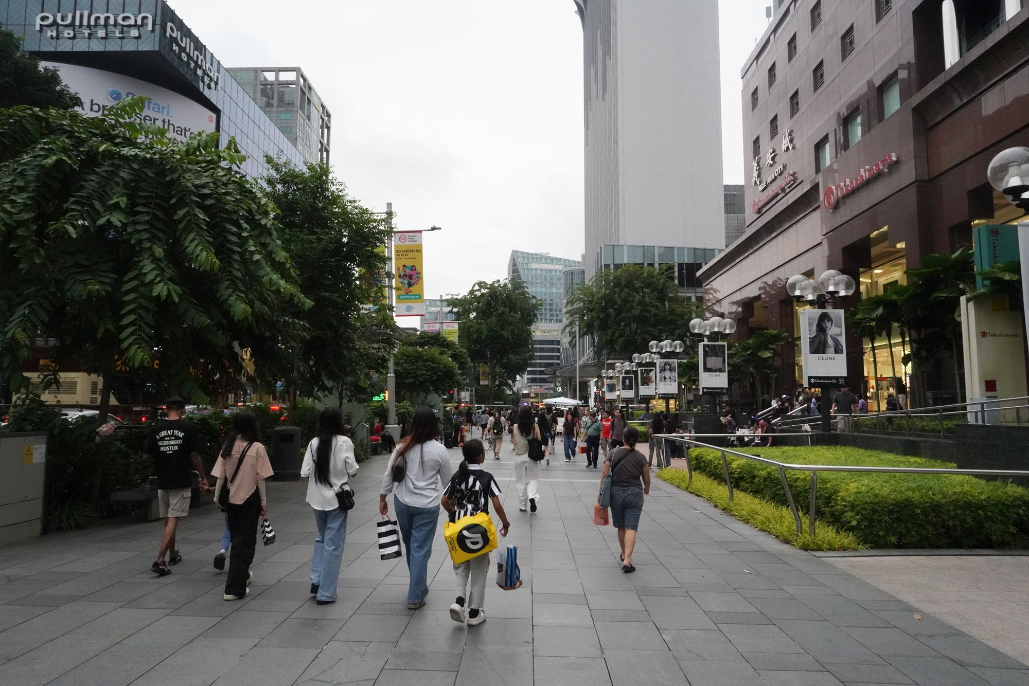 Orchard Road and Botanical Garden, Singapore
