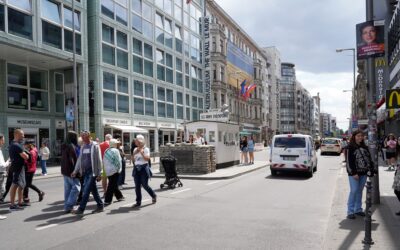 Topography of Terror, Checkpoint Charlie and Jewish Museum Berlin, Germany