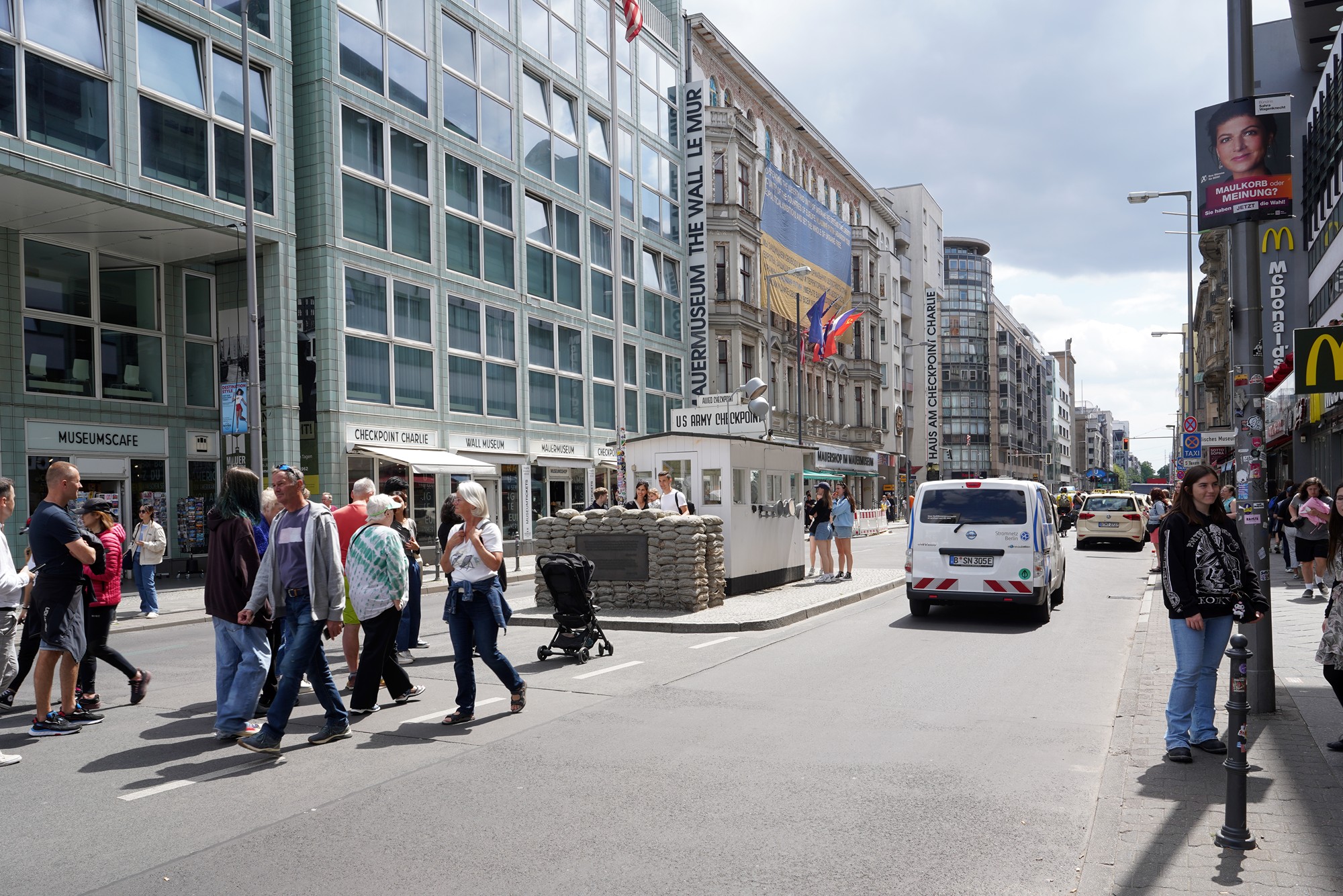 Topography of Terror, Checkpoint Charlie and Jewish Museum Berlin, Germany