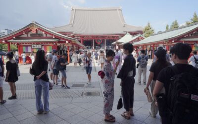 Sensoji and Tokyo Station, Tokyo, Japan