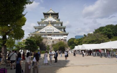 Osaka Castle and Osaka Museum of History, Japan