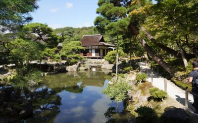 Higashiyama Jisho-ji Temple, Shimogamo-jinja Shrine, and Kamigamo-jinja Shrine, Kyoto, Japan