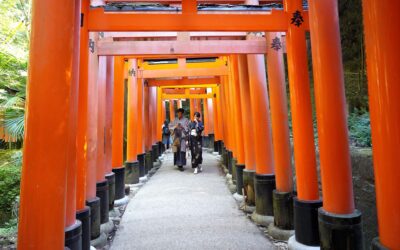 Fushimi Inari Taisha, Tōfuku-ji and Tōji Temple, Kyoto, Japan