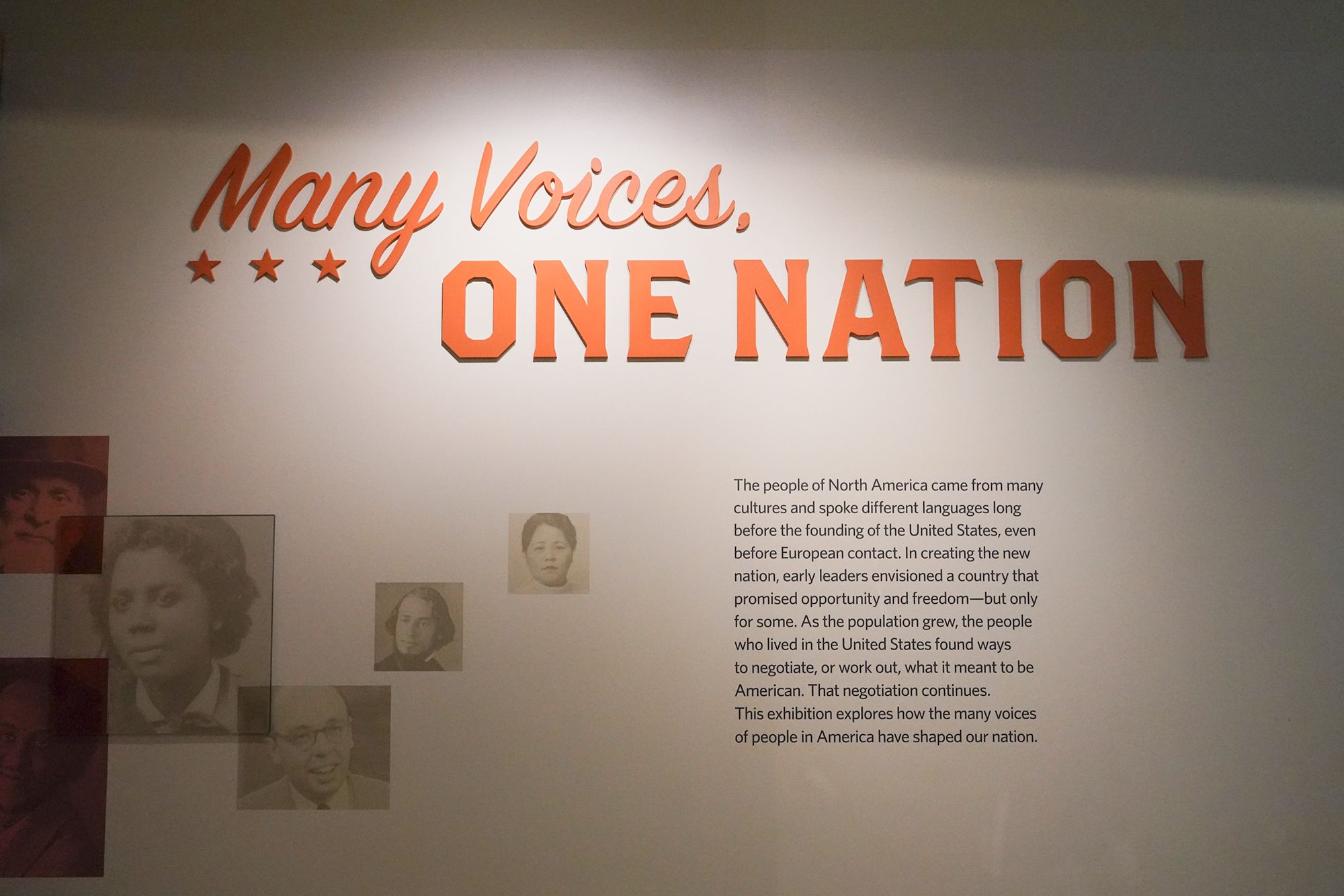 Smithsonian National Museum of American History, One Nation from Many, Washington DC, USA