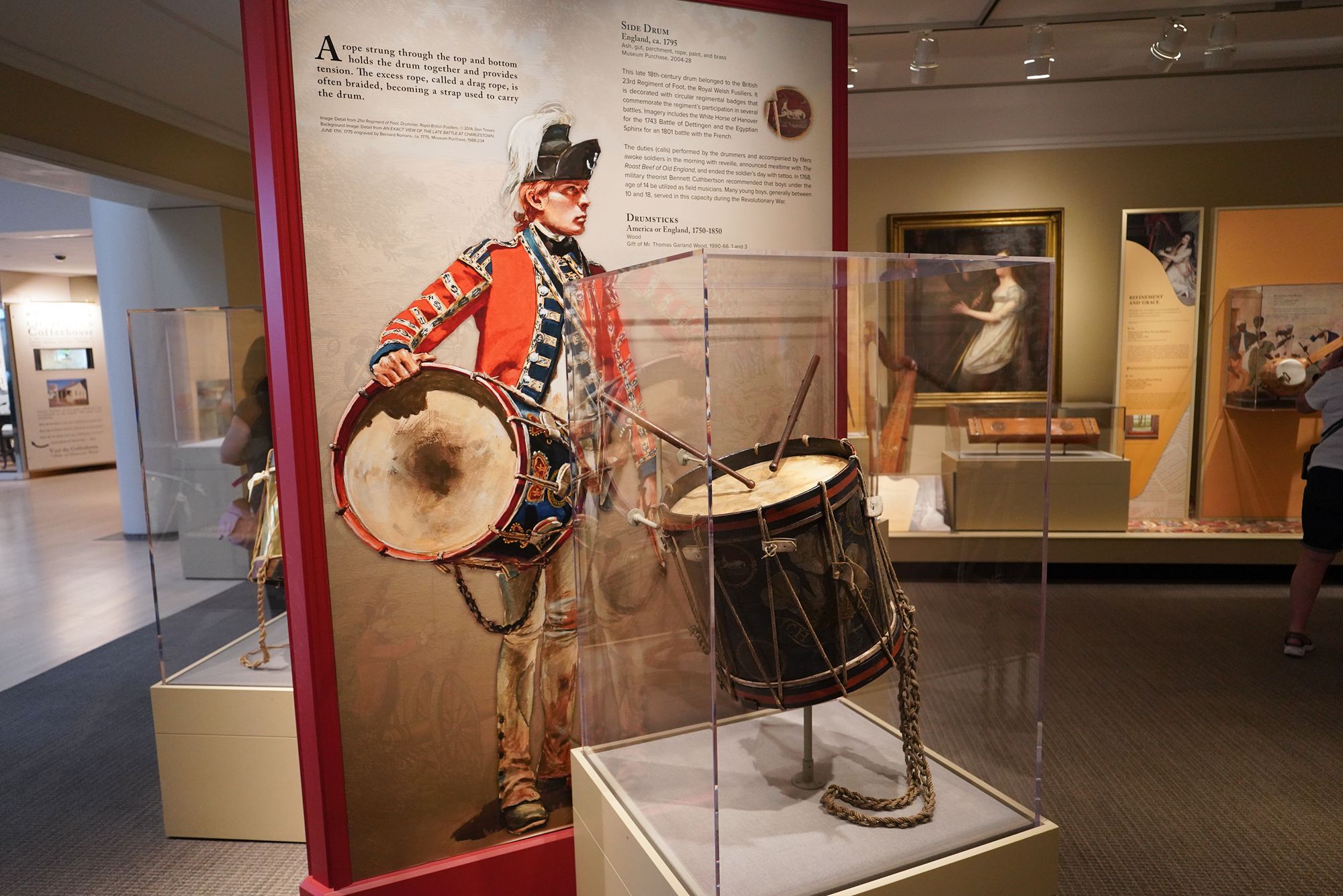 Art Museum of Colonial Williamsburg – Musical Instruments and Archaeology, Virginia, USA