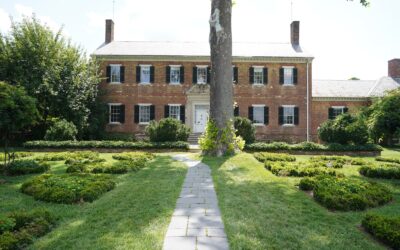 Chatham Manor and George Washington’s Childhood House, Fredericksburg, Virginia, USA
