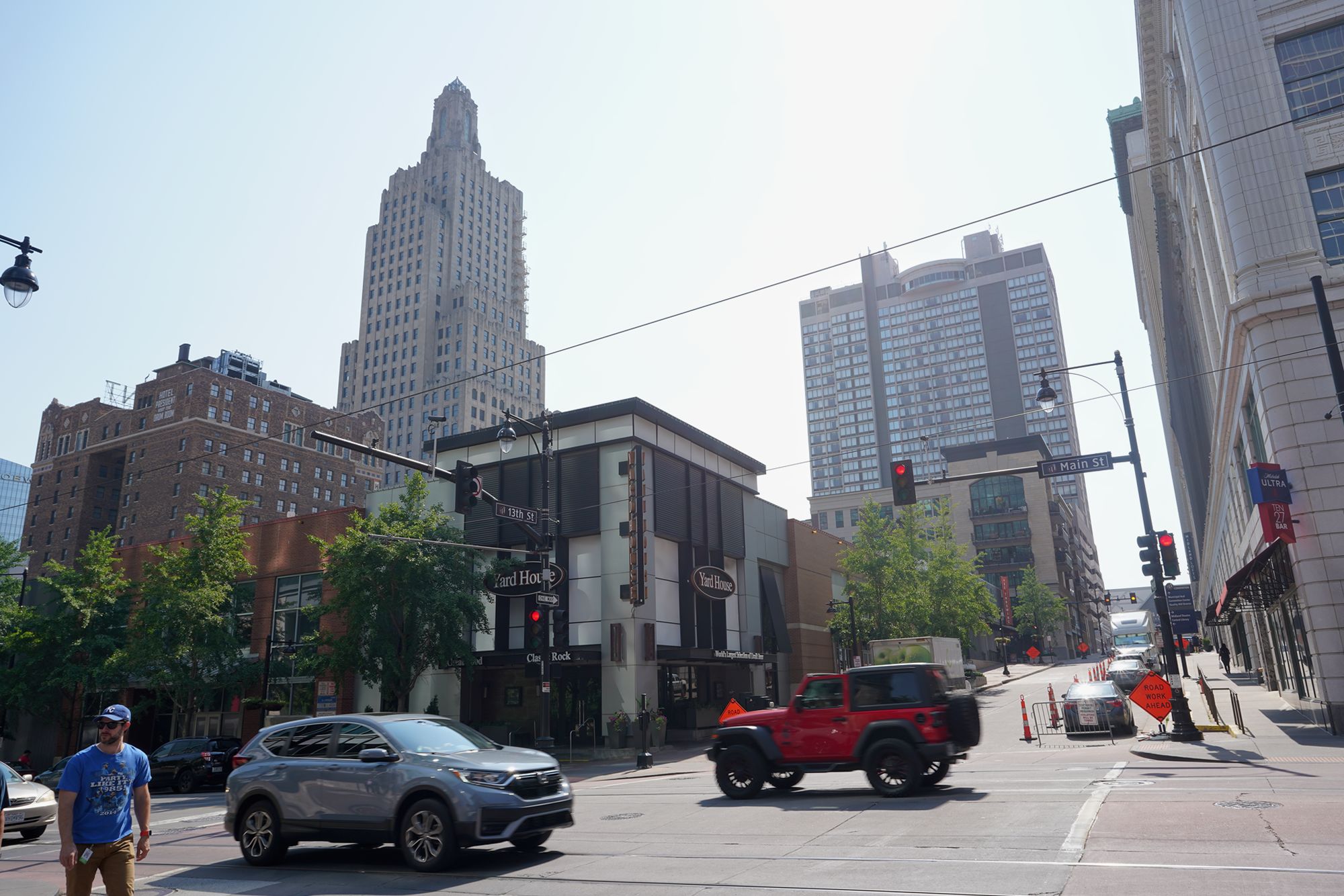 Kansas City Walk, Missouri, USA