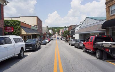 Lewisburg Downtown, West Virginia, USA