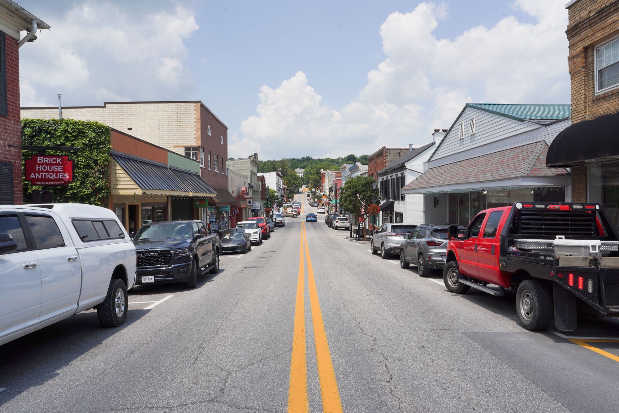 Lewisburg Downtown, West Virginia, USA