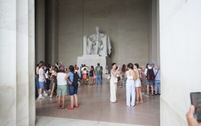 World War II, Korean War, Martin Luther, Lincoln and Vietnam War Memorials, Washington DC, USA