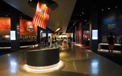 The Gateway Arch National Park Museum, St. Louis, Missouri, USA