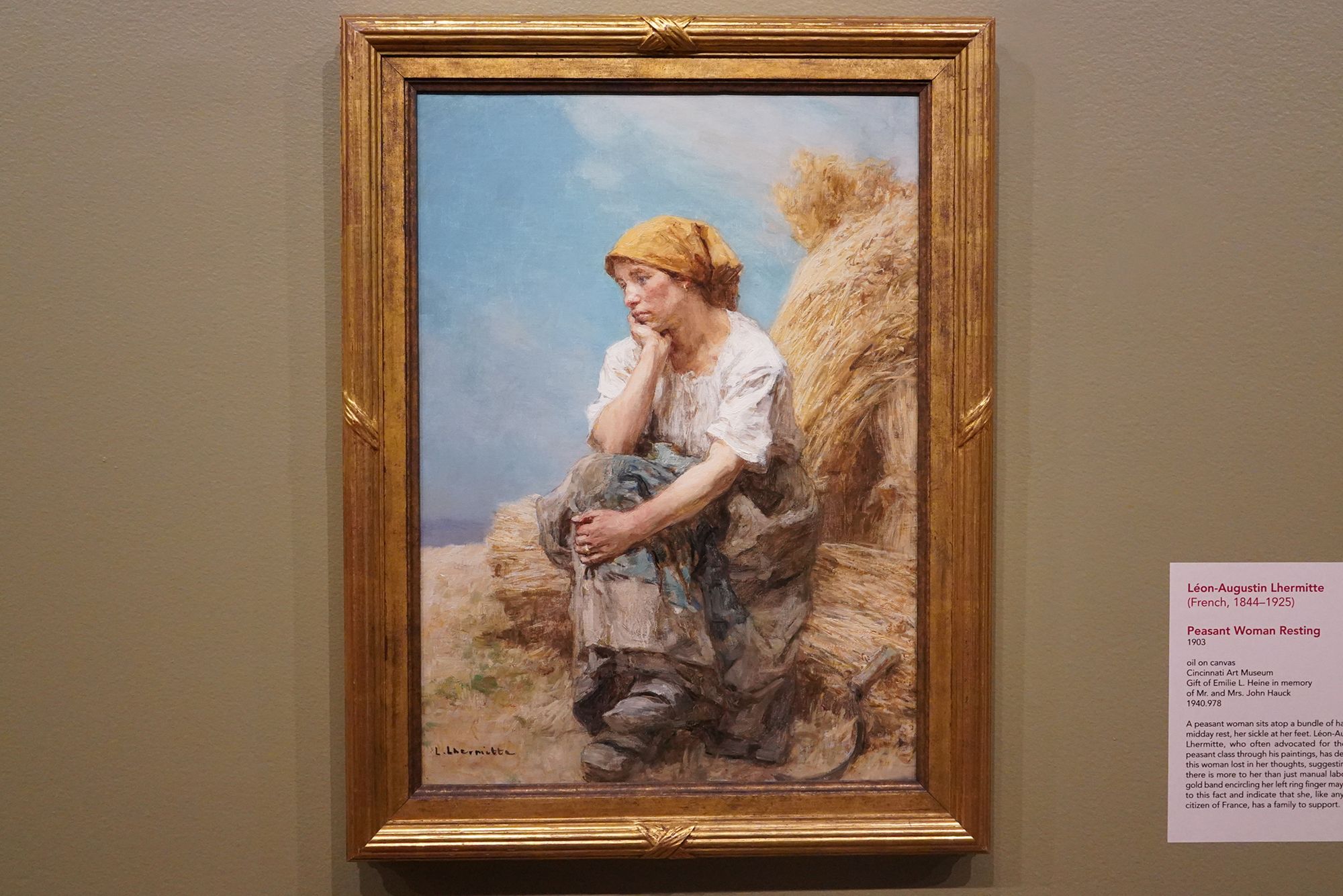 Cincinnati Museum of Art – Impressionism – Farms to Table Exhibit, Cincinnati, Ohio, USA