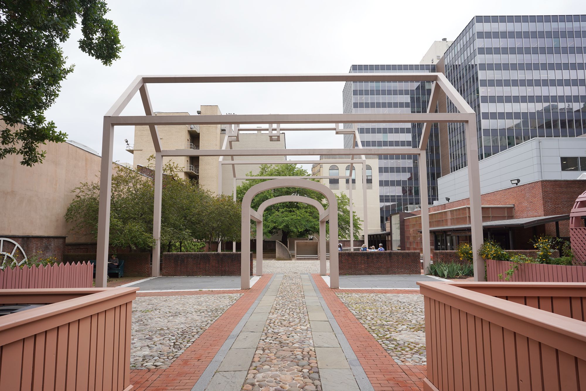 (Benzamin) Franklin Court and Museum, Philadelphia, Pennsylvania, USA