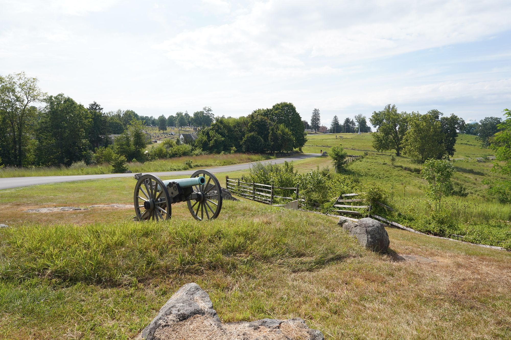 Gettysburg Civil War Locations and Downtown, Gettysburg, Pennsylvania, USA