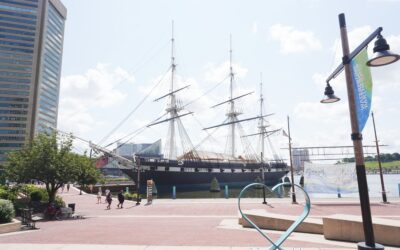 Historic Ships and Fells Point, Baltimore, Maryland, USA