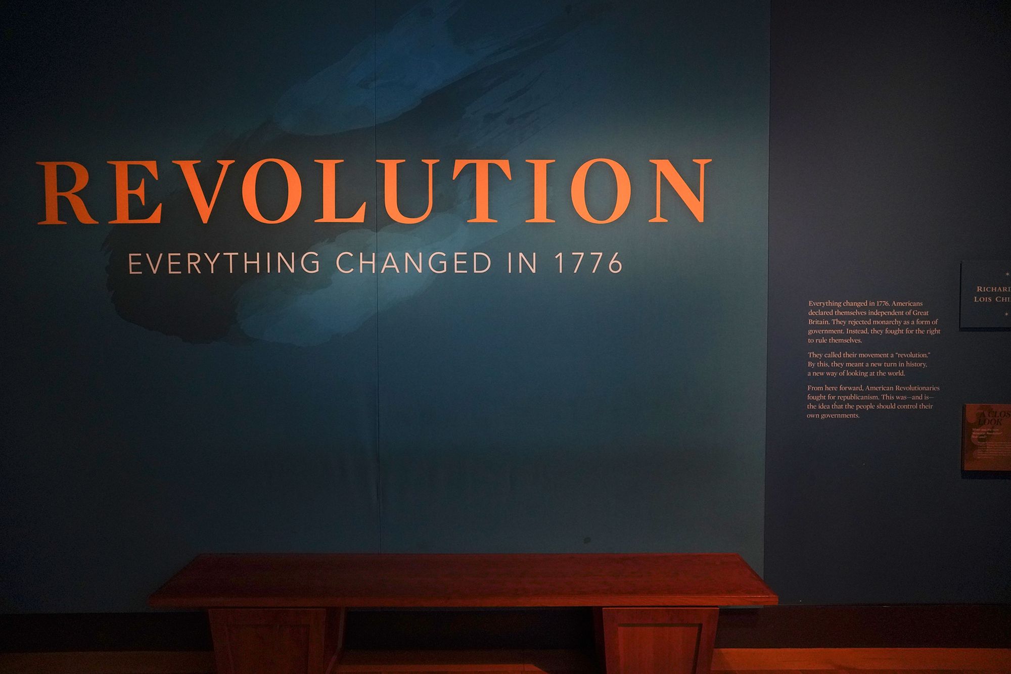 Museum of the American Revolution in Philadelphia, Pennsylvania, USA
