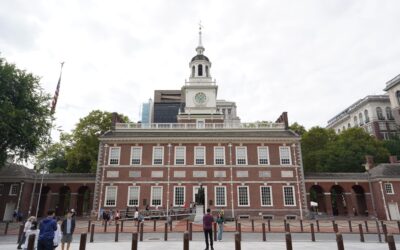 Philadelphia Old Town and Independence Hall, Philadelphia, Pennsylvania, USA