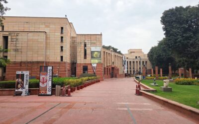 Two New Delhi Shopping Areas and National Gallery of Modern Art, New Delhi, India