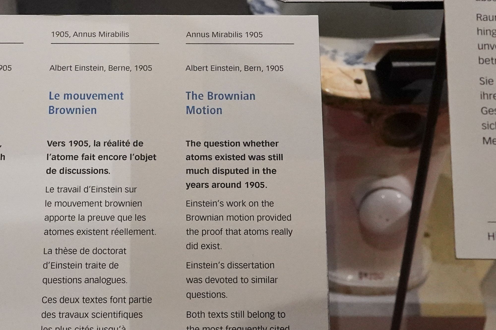 Bernisches Historisches Museum – Einstein I (123) Bernisches Historisches Museum – Einstein I (123)