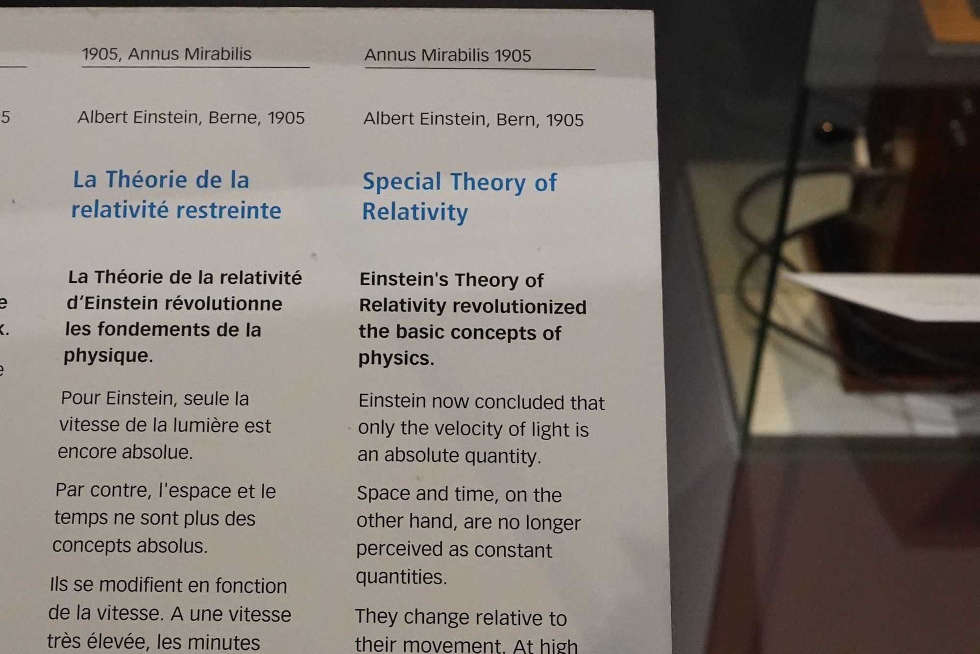Bernisches Historisches Museum – Einstein I (124) Bernisches Historisches Museum – Einstein I (124)