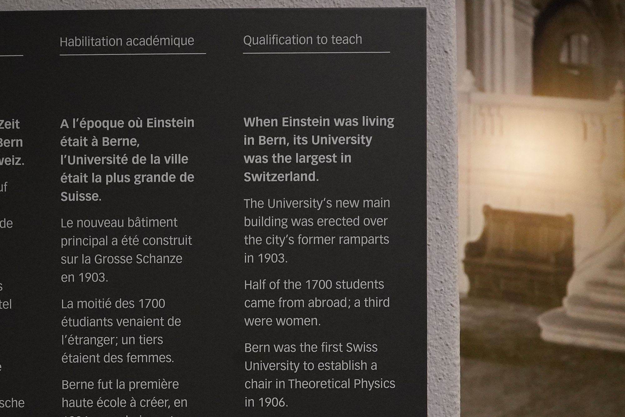 Bernisches Historisches Museum – Einstein I (128) Bernisches Historisches Museum – Einstein I (128)