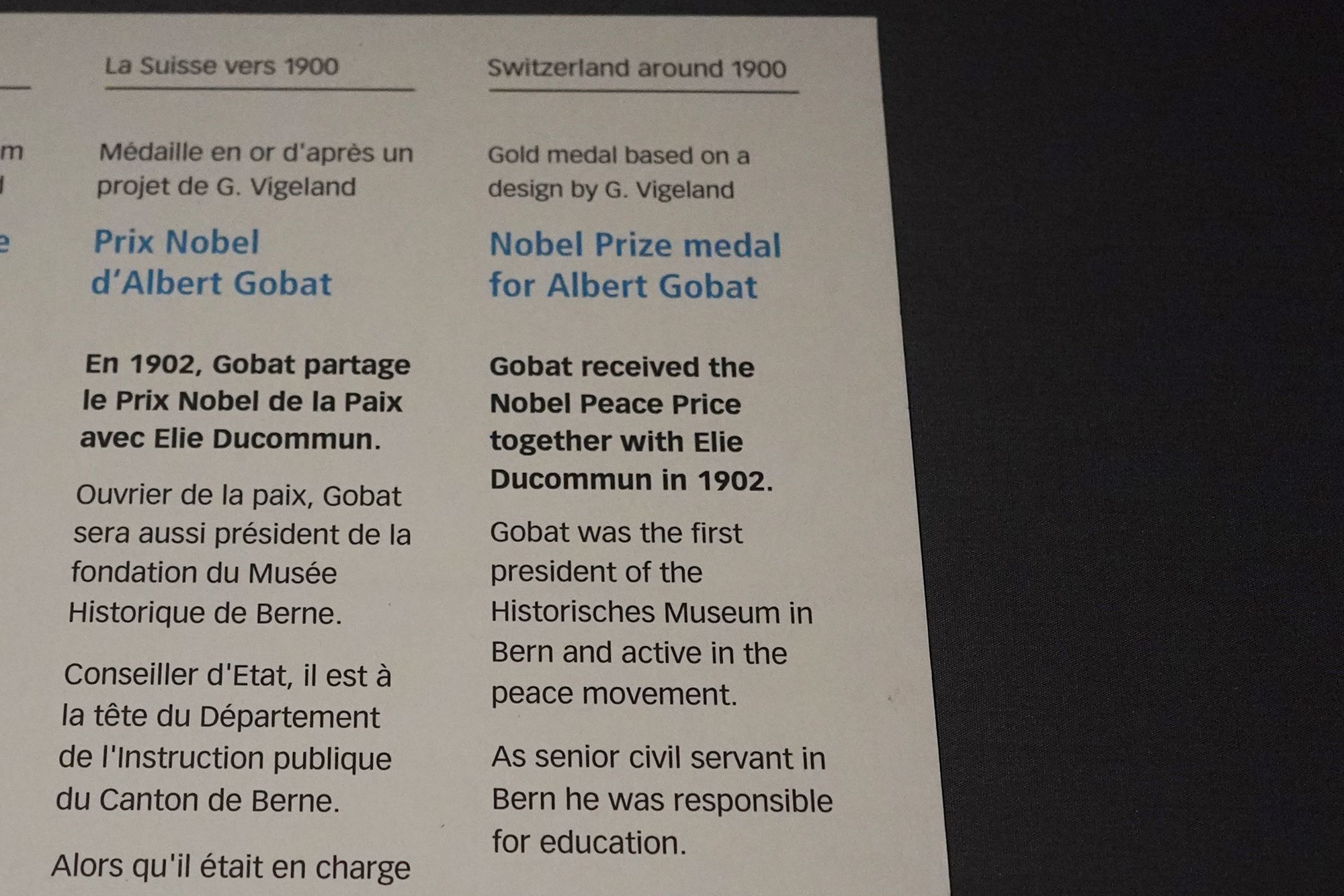 Bernisches Historisches Museum – Einstein I (65) Bernisches Historisches Museum – Einstein I (65)