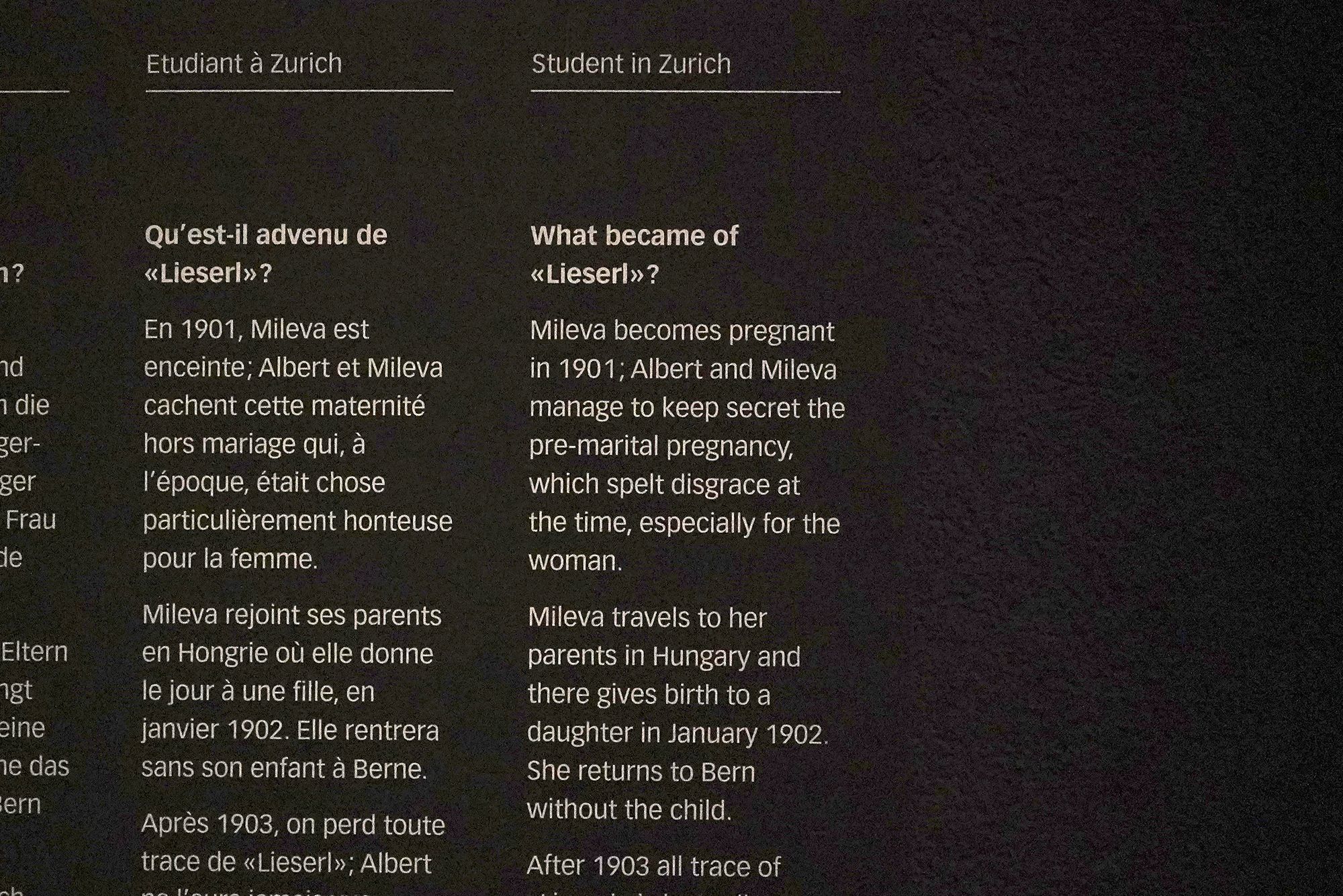 Bernisches Historisches Museum – Einstein I (84) Bernisches Historisches Museum – Einstein I (84)