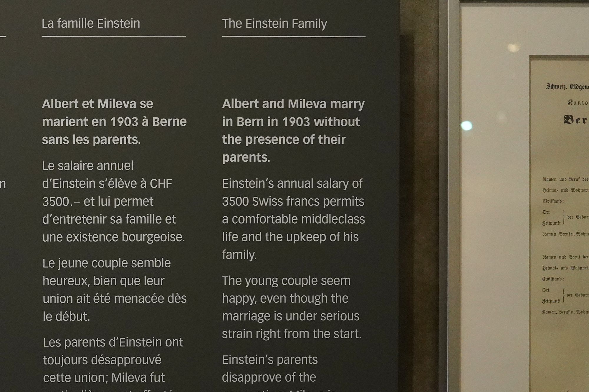 Bernisches Historisches Museum – Einstein I (93) Bernisches Historisches Museum – Einstein I (93)